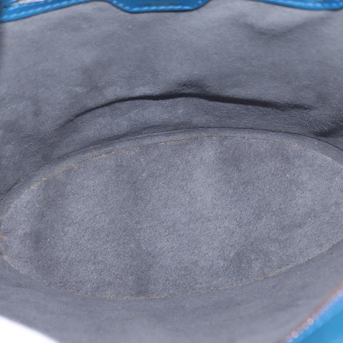 LOUIS VUITTON Epi Saint Jacques Shopping Shoulder Bag Blue M52275 LV Auth 156530