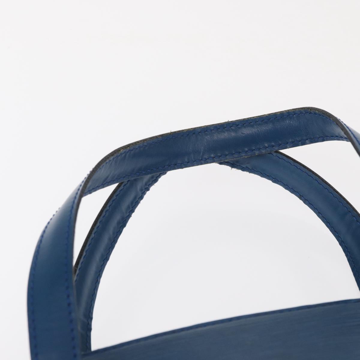 LOUIS VUITTON Epi Saint Jacques Shopping Shoulder Bag Blue M52275 LV Auth 156530