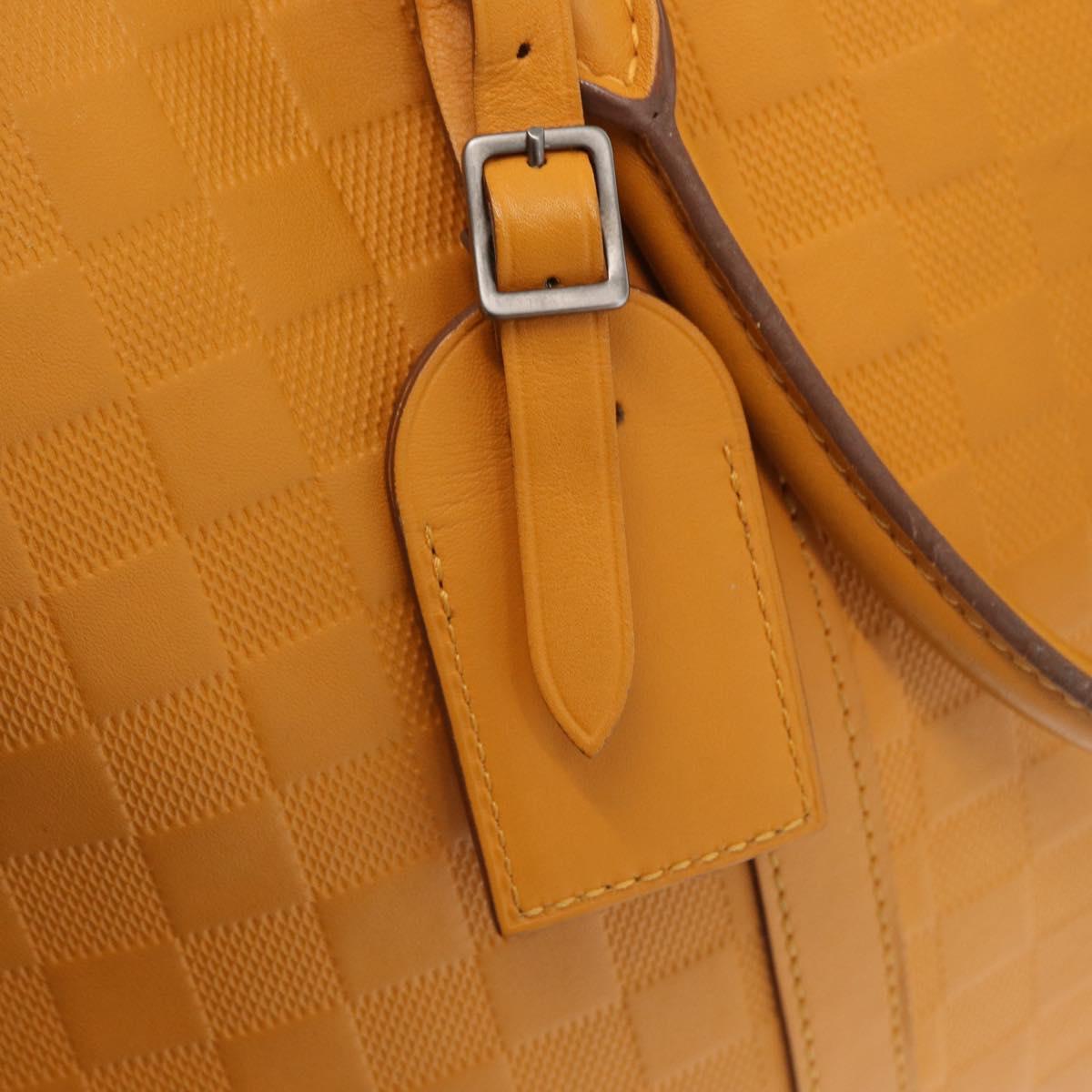LOUIS VUITTON Damier Infini Porte Documents Voyage Bag Solar N41218 Auth 156542
