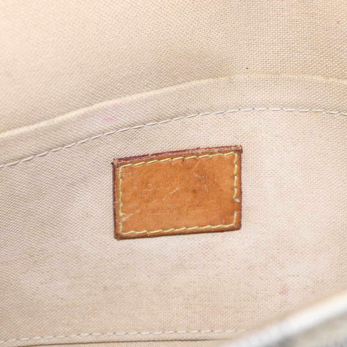 LOUIS VUITTON Damier Azur Favorit MM Shoulder Bag 2way N41275 LV Auth 156544