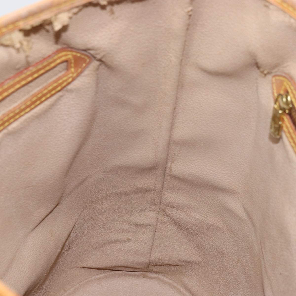 LOUIS VUITTON Monogram Bucket GM Shoulder Bag M42236 LV Auth 156566