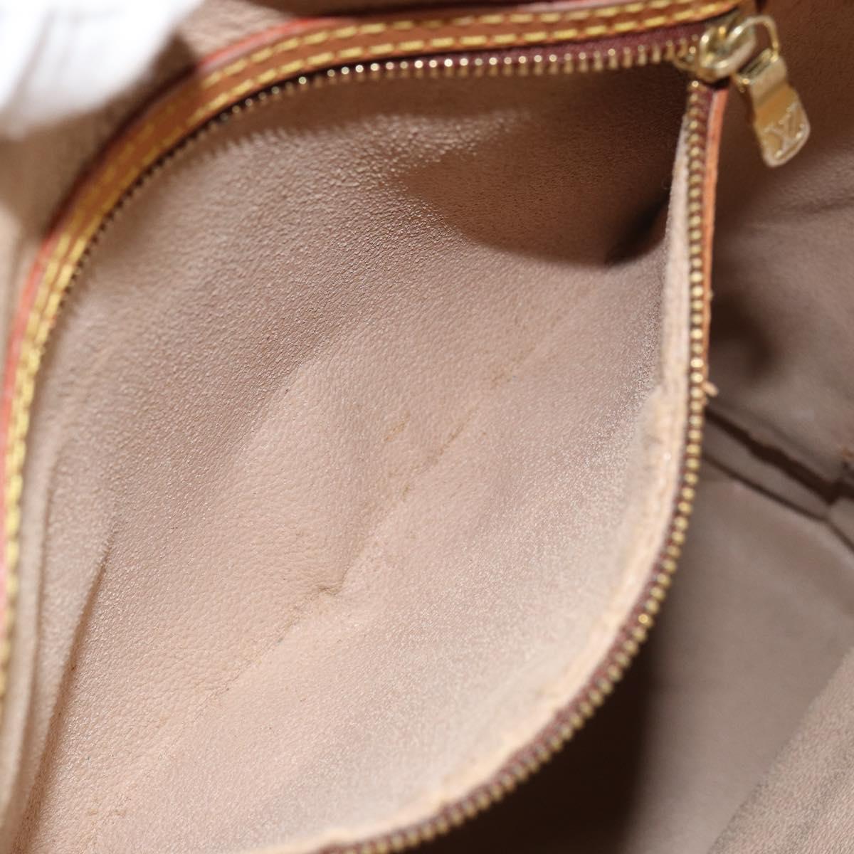 LOUIS VUITTON Monogram Bucket GM Shoulder Bag M42236 LV Auth 156566