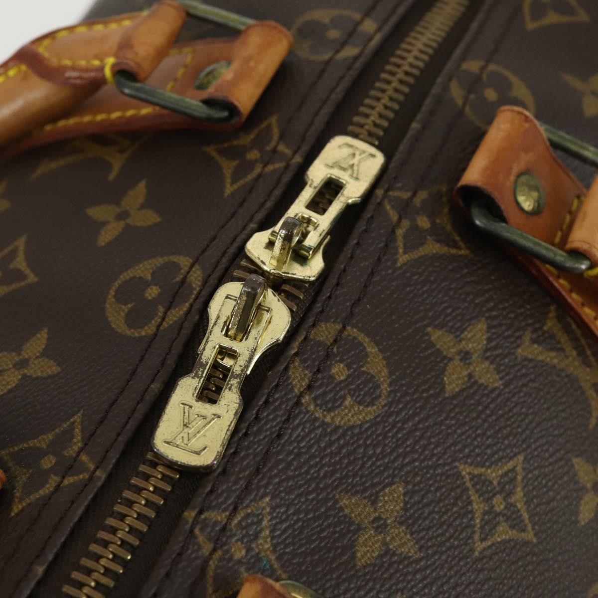 LOUIS VUITTON Monogram Keepall 45 Boston Bag M41428 LV Auth 156591