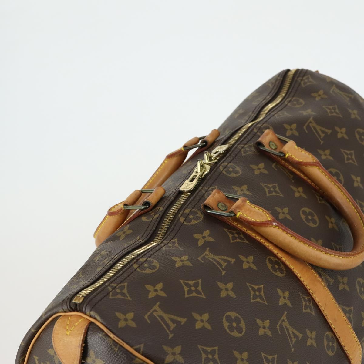 LOUIS VUITTON Monogram Keepall 45 Boston Bag M41428 LV Auth 156591