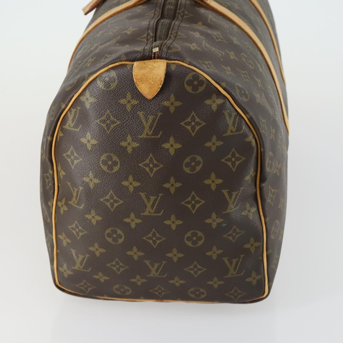 LOUIS VUITTON Monogram Keepall 50 Boston Bag M41426 LV Auth 156592