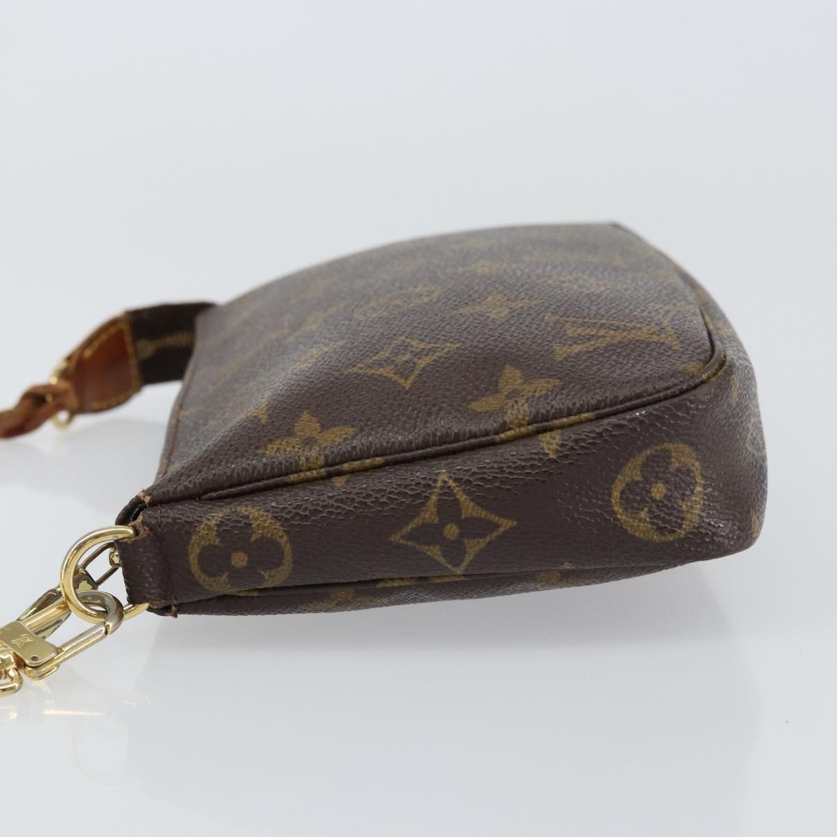 LOUIS VUITTON Monogram Pochette Accessoires Pouch M51980 LV Auth 156611