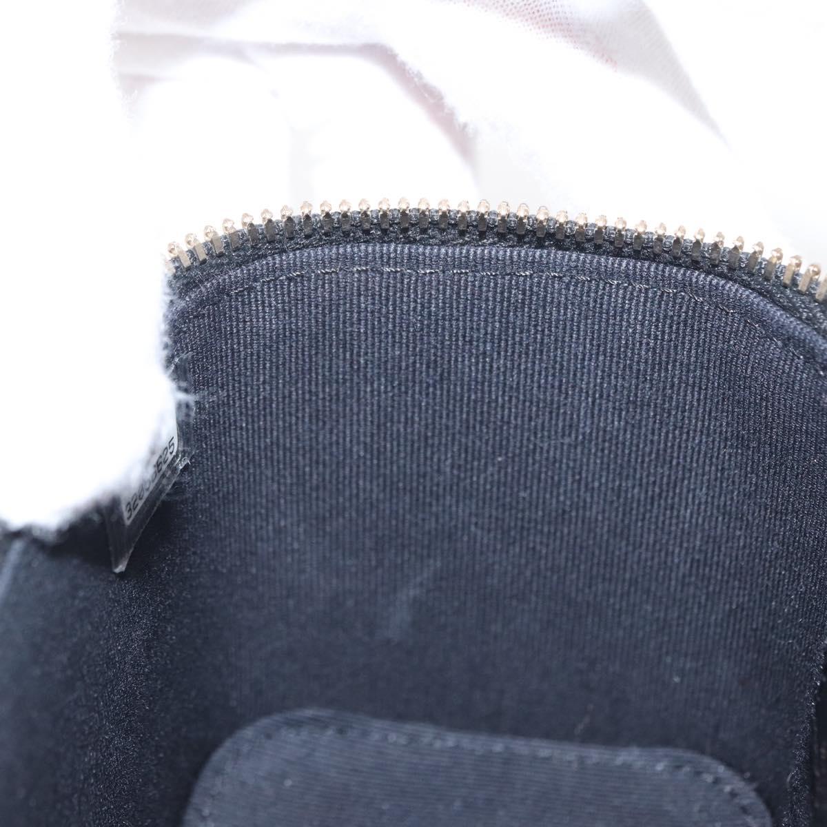 CHANEL Matelasse Chain Vanity Bag Tweed Multicolor Gold CC Auth 156640SM