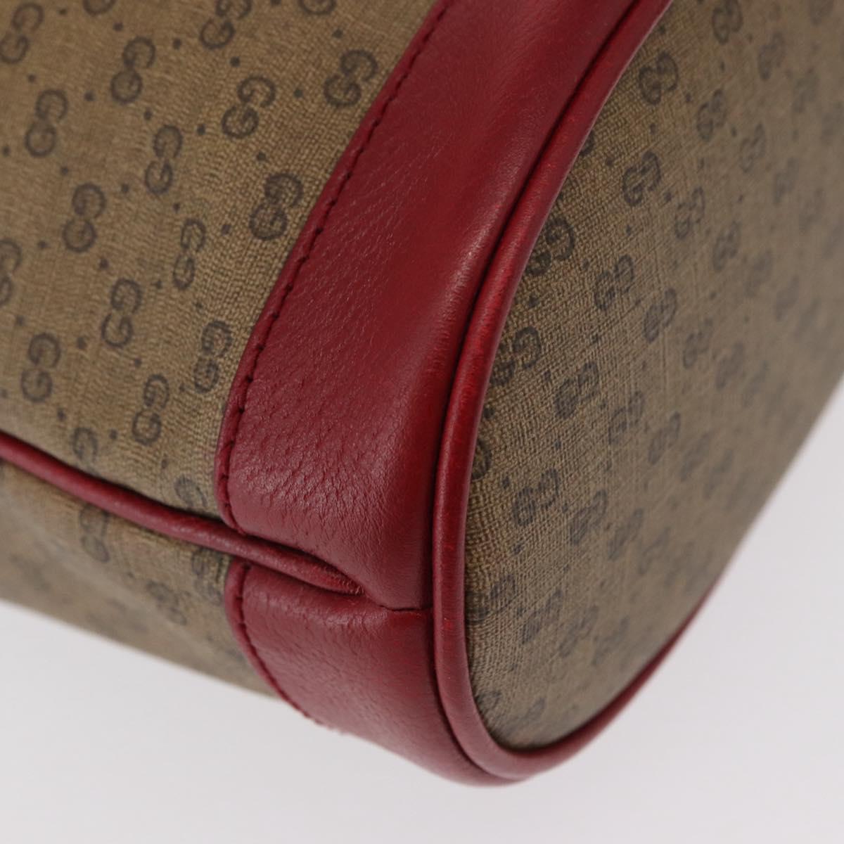 GUCCI Micro GG Supreme Doraemon Collaboration Bag PVC 625216 Auth 156657SAM