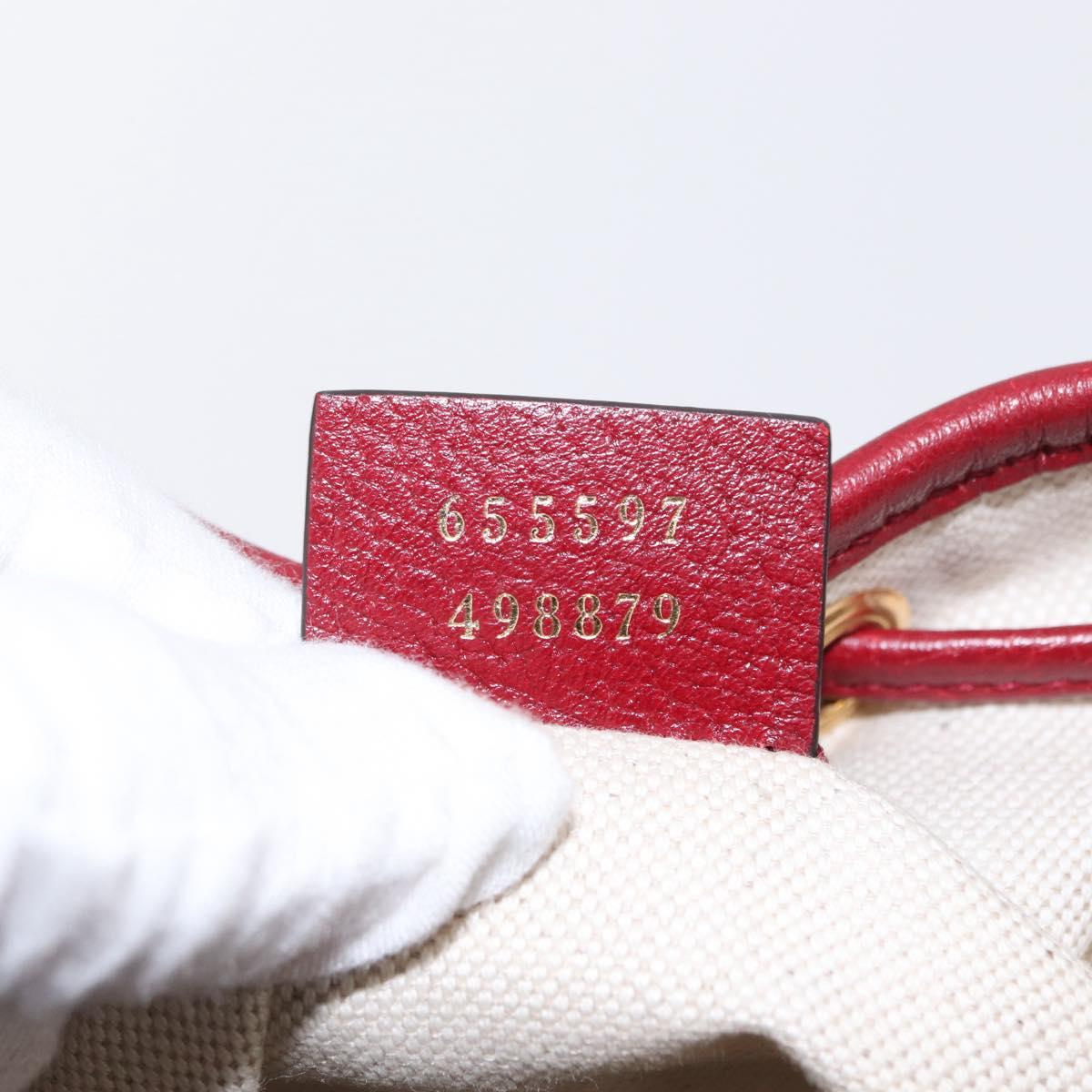 GUCCI Micro GG Supreme Doraemon Collaboration Bag PVC 625216 Auth 156657SAM