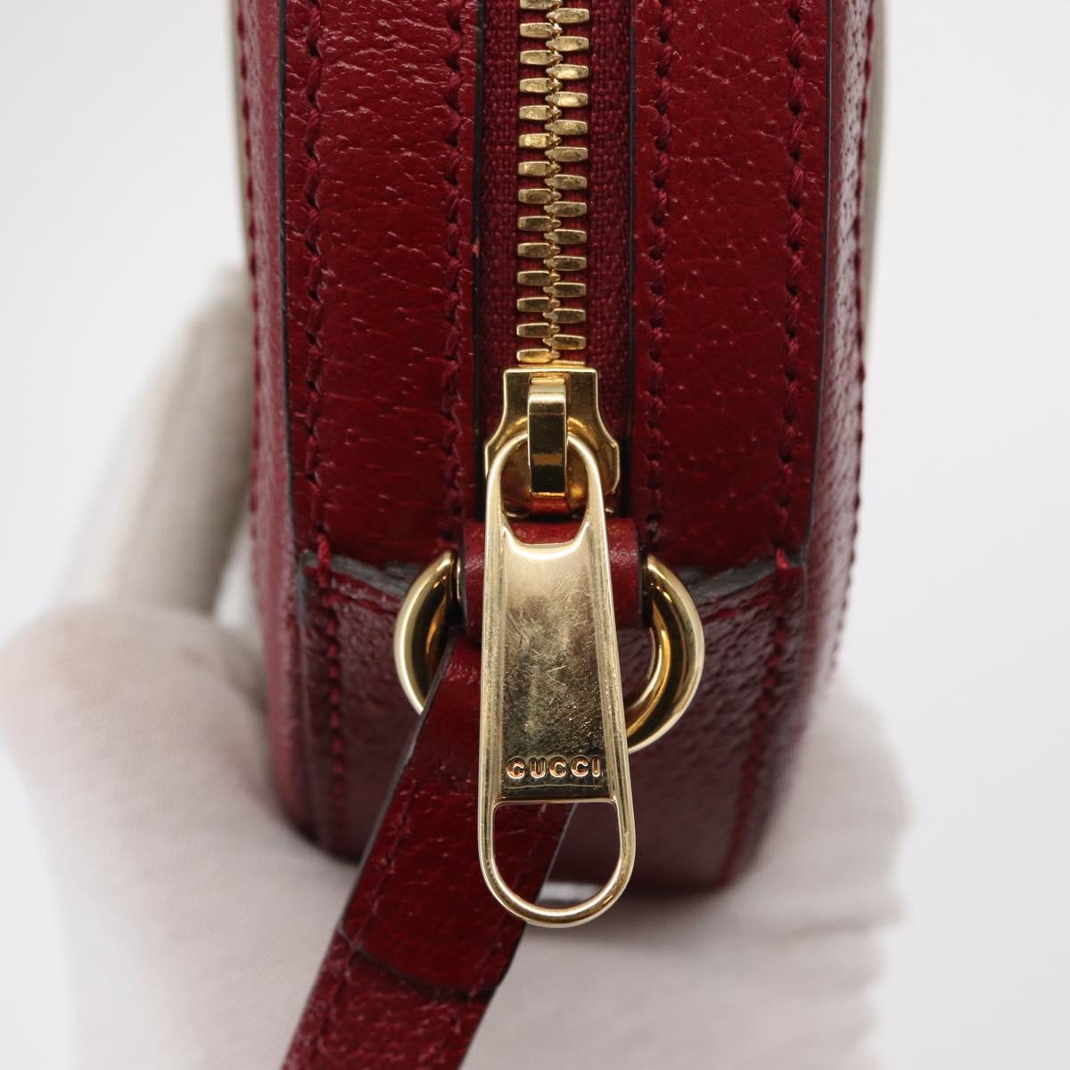 GUCCI Micro GG Supreme Doraemon Collaboration Bag PVC 625216 Auth 156658SAM