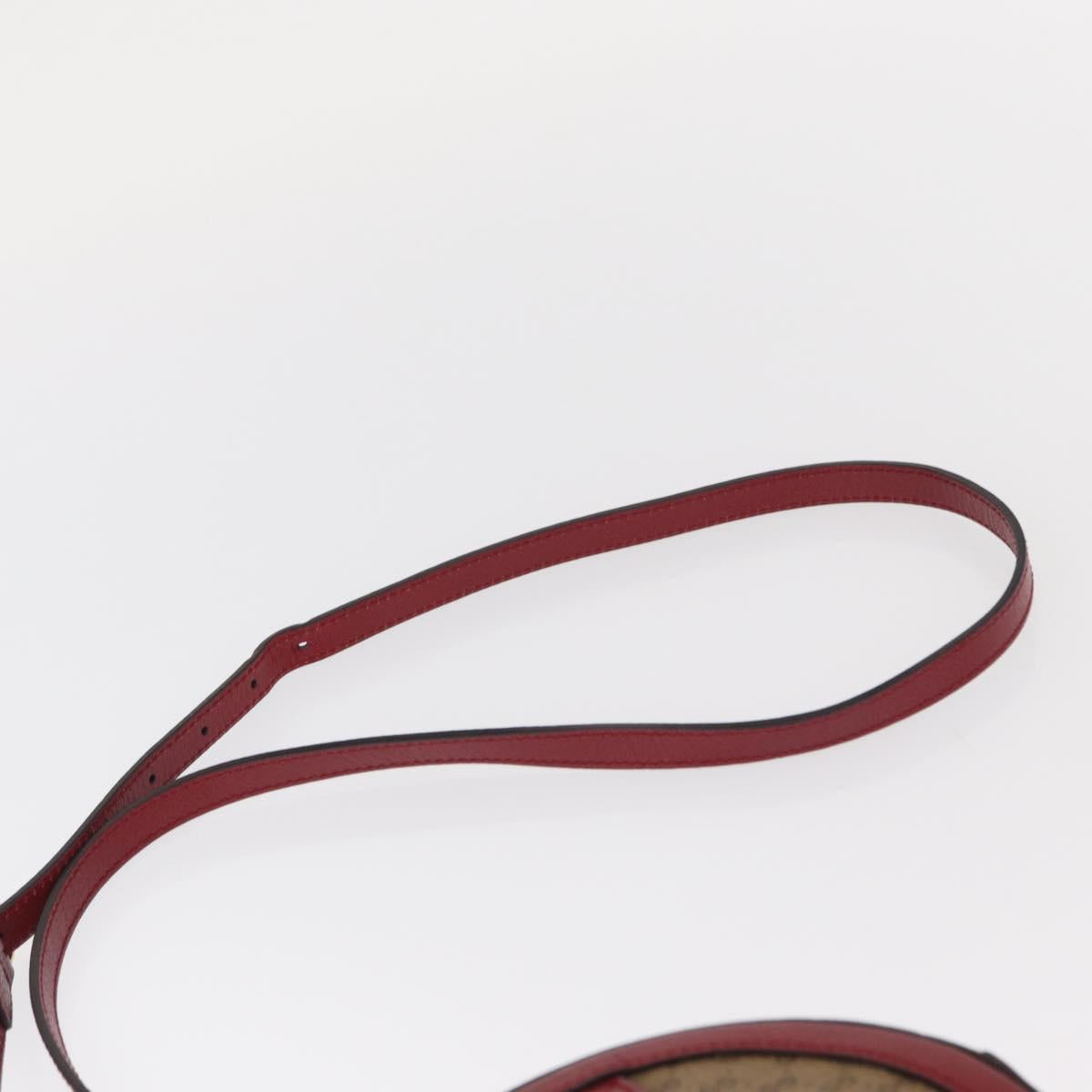 GUCCI Micro GG Supreme Doraemon Collaboration Bag PVC 625216 Auth 156658SAM