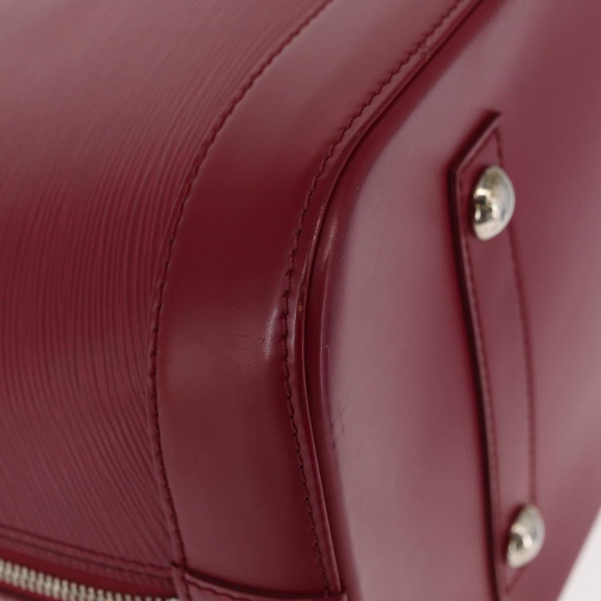 LOUIS VUITTON Epi Alma MM Hand Bag Fuchsia LV Auth 156661SAV
