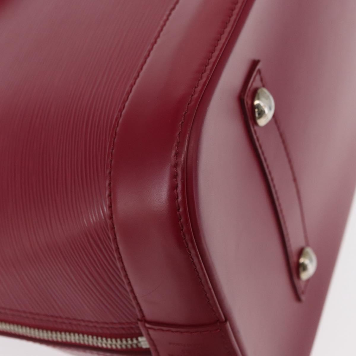 LOUIS VUITTON Epi Alma MM Hand Bag Fuchsia LV Auth 156661SAV