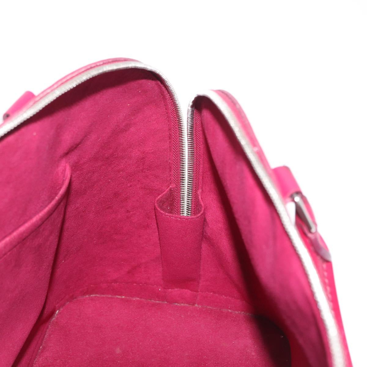 LOUIS VUITTON Epi Alma MM Hand Bag Fuchsia LV Auth 156661SAV