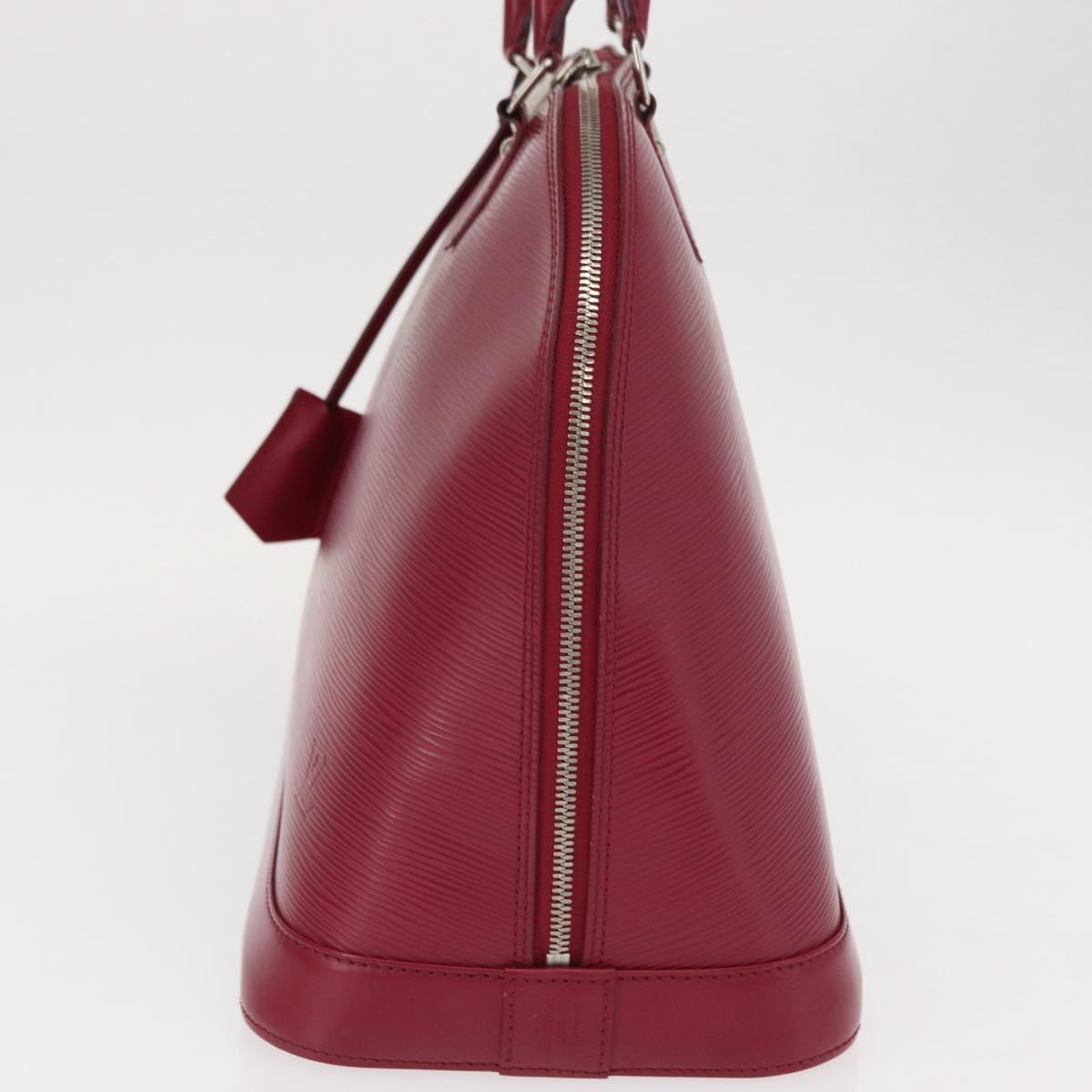 LOUIS VUITTON Epi Alma MM Hand Bag Fuchsia LV Auth 156661SAV