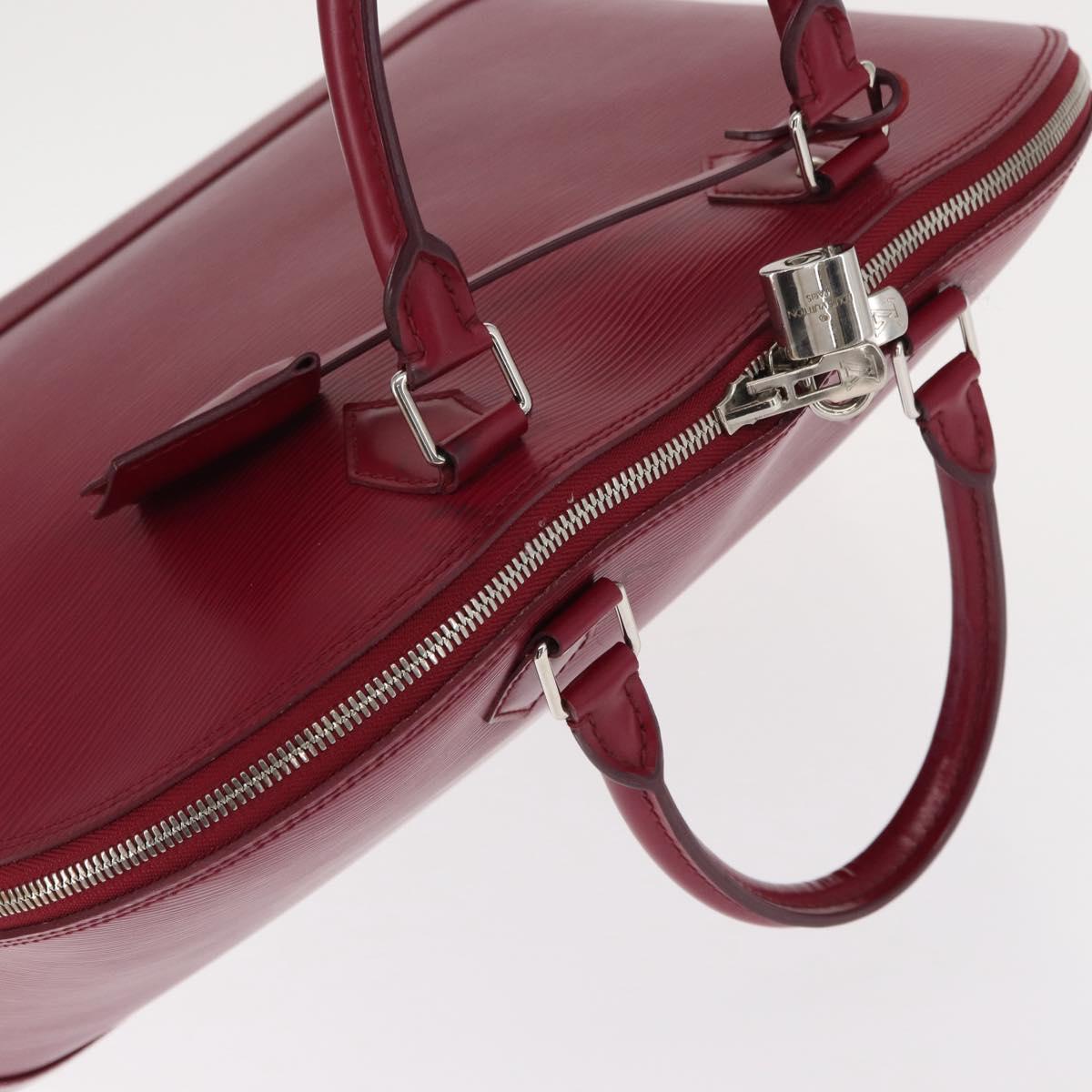 LOUIS VUITTON Epi Alma MM Hand Bag Fuchsia LV Auth 156661SAV