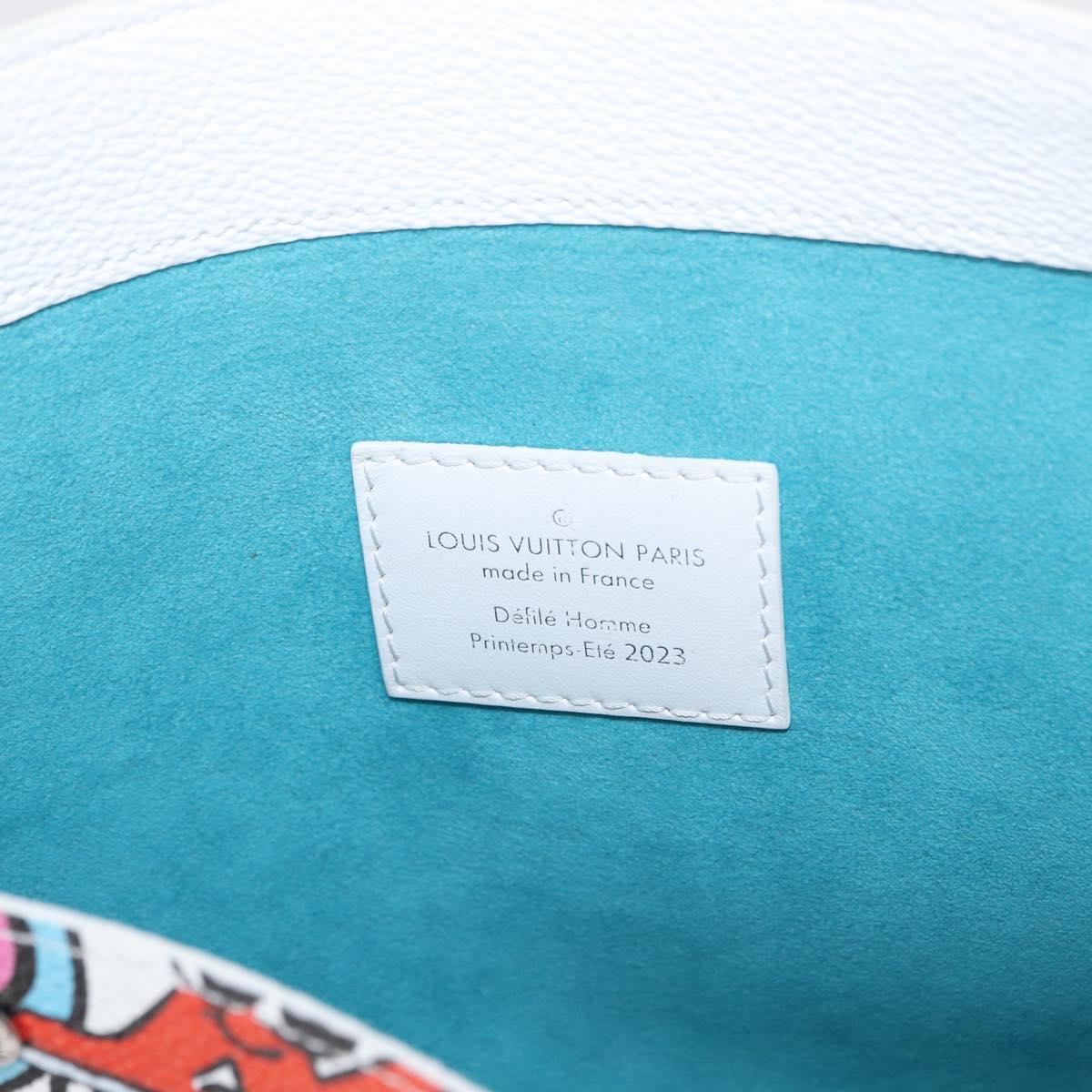 LOUIS VUITTON Monogram Comics Trio Envelope Pouch M82014 LV Auth 156662SM