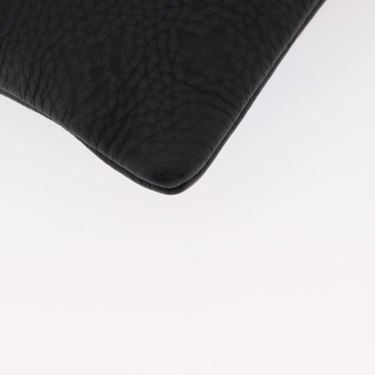 LOUIS VUITTON Monogram Taurillon LV Friend A4 Pouch Bag M80147 LV Auth 156664SM