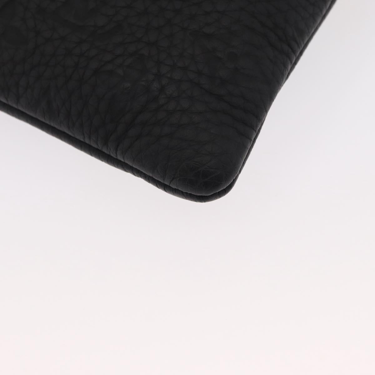 LOUIS VUITTON Monogram Taurillon LV Friend A4 Pouch Bag M80147 LV Auth 156664SM