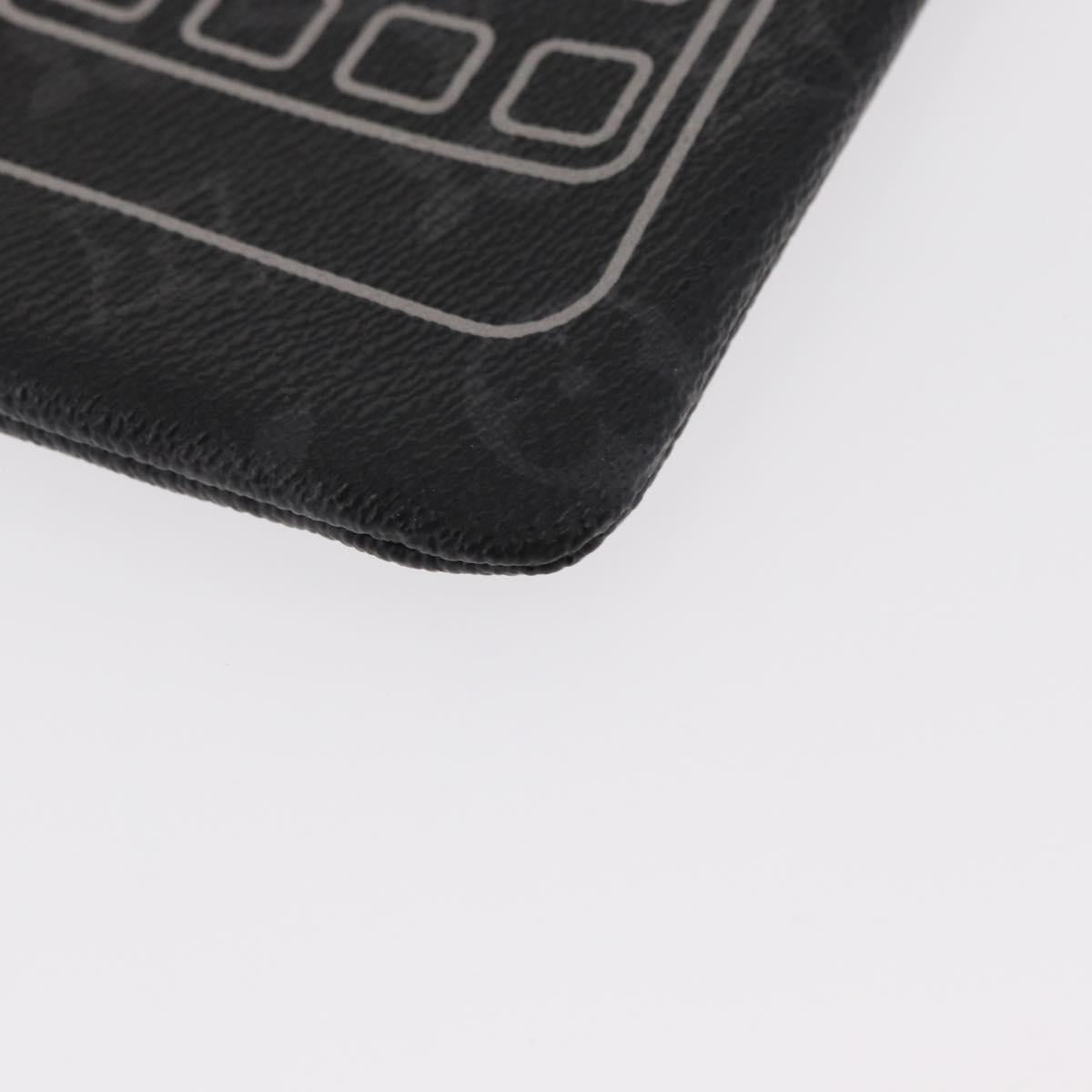 LOUIS VUITTON Monogram Eclipse Fragment iPhone Case M64433 LV Auth 156665SAM