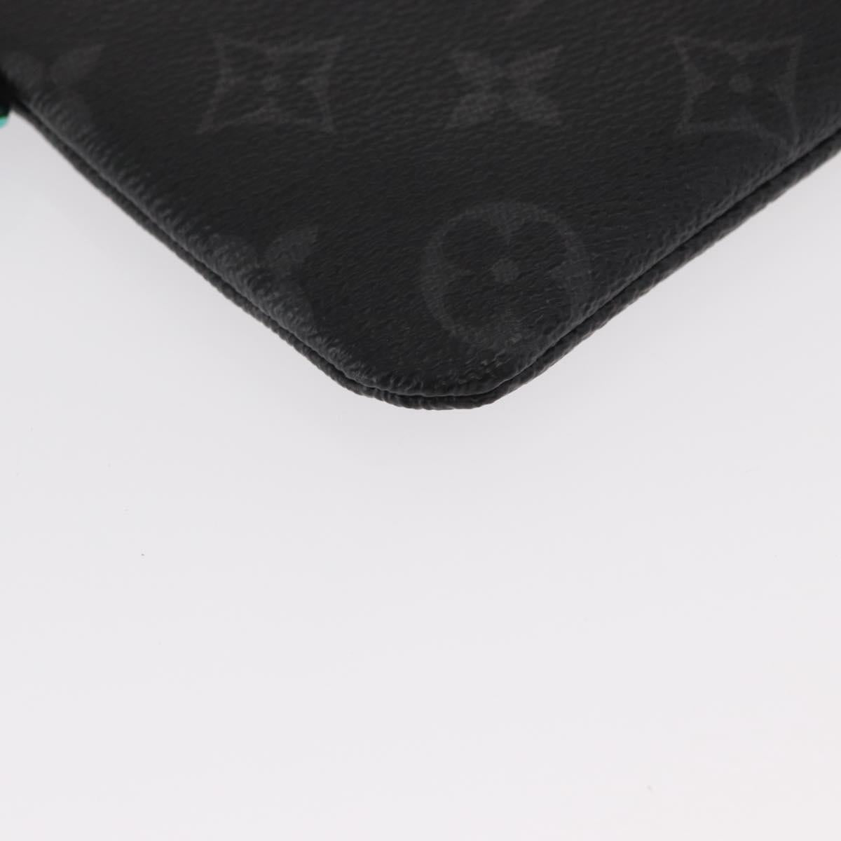 LOUIS VUITTON Monogram Eclipse Fragment iPhone Case M64433 LV Auth 156665SAM