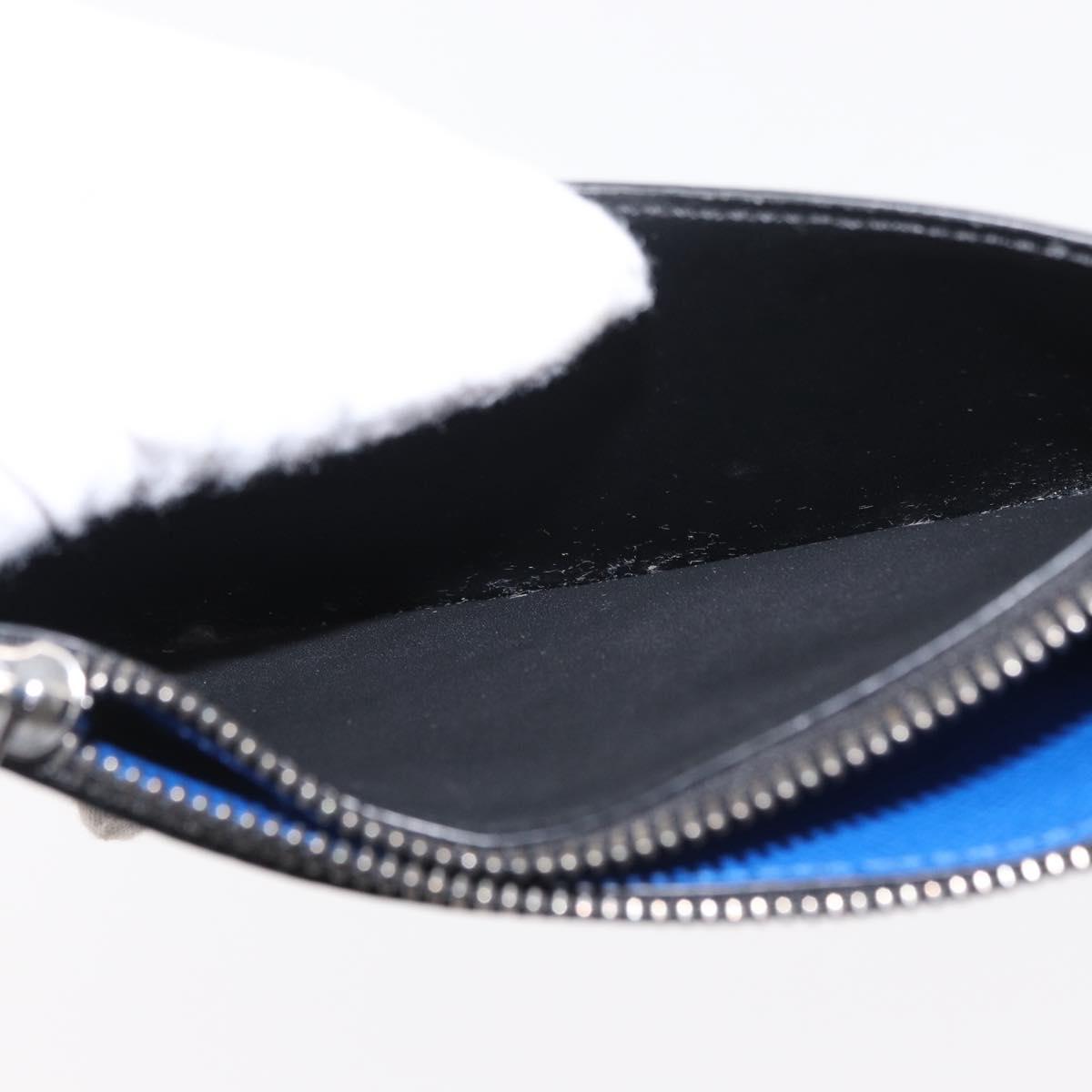 LOUIS VUITTON Monogram Eclipse Coin Card Holder M80932 LV Auth 156670V