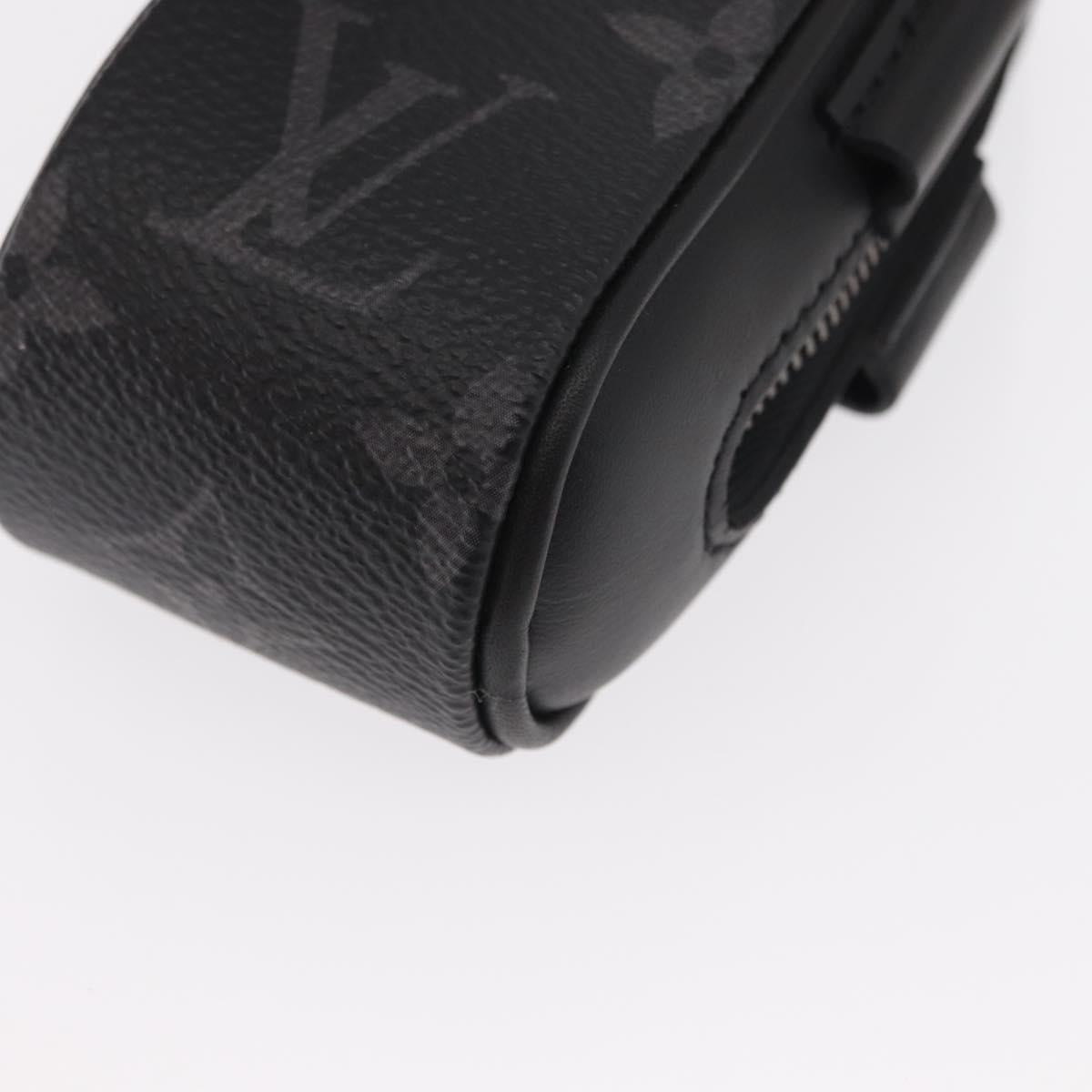 LOUIS VUITTON Monogram Eclipse Set Golf Andrews Bag Charm GI0344 LV Auth 156672M