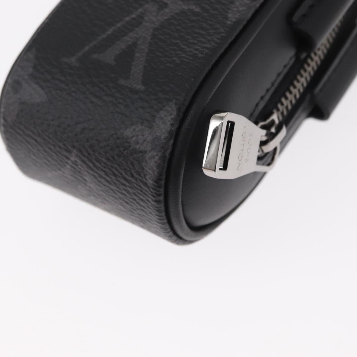 LOUIS VUITTON Monogram Eclipse Set Golf Andrews Bag Charm GI0344 LV Auth 156672M