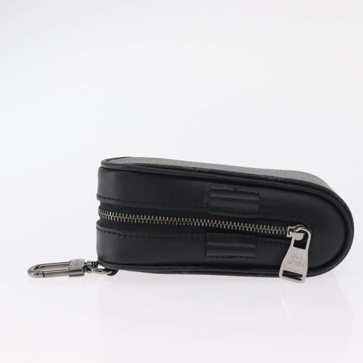 LOUIS VUITTON Monogram Eclipse Set Golf Andrews Bag Charm GI0344 LV Auth 156672M