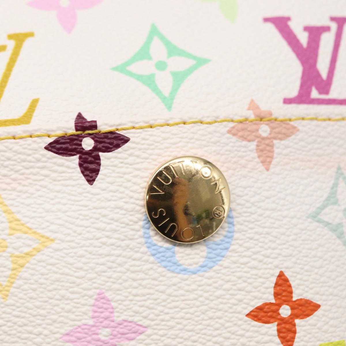 LOUIS VUITTON Monogram Multicolor Lift Shoulder Bag White M40055 LV Auth 156674V