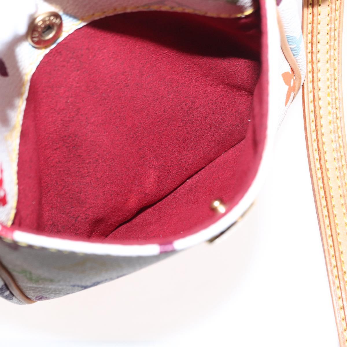 LOUIS VUITTON Monogram Multicolor Lift Shoulder Bag White M40055 LV Auth 156674V