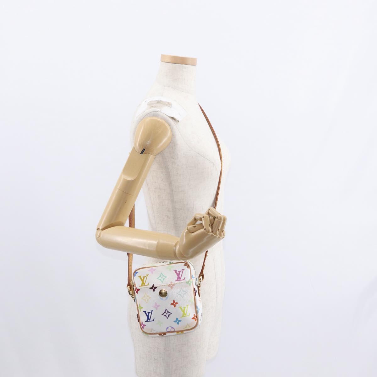LOUIS VUITTON Monogram Multicolor Lift Shoulder Bag White M40055 LV Auth 156674V