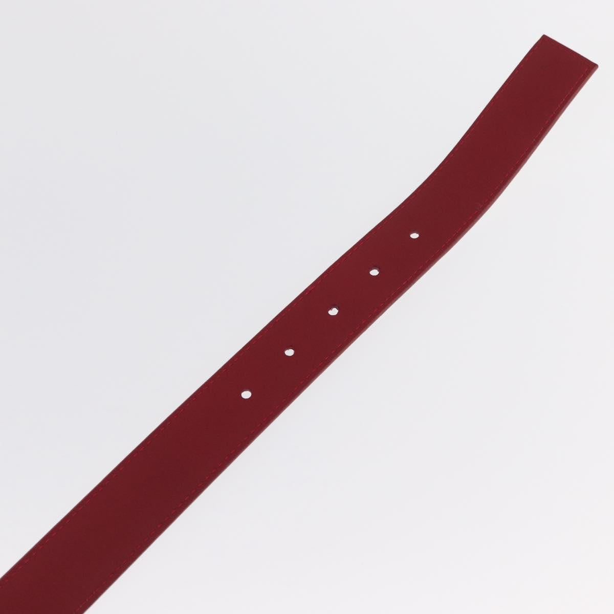 LOUIS VUITTON Multicolor Ceinture LV Cut Belt White M9682W LV Auth 156683V