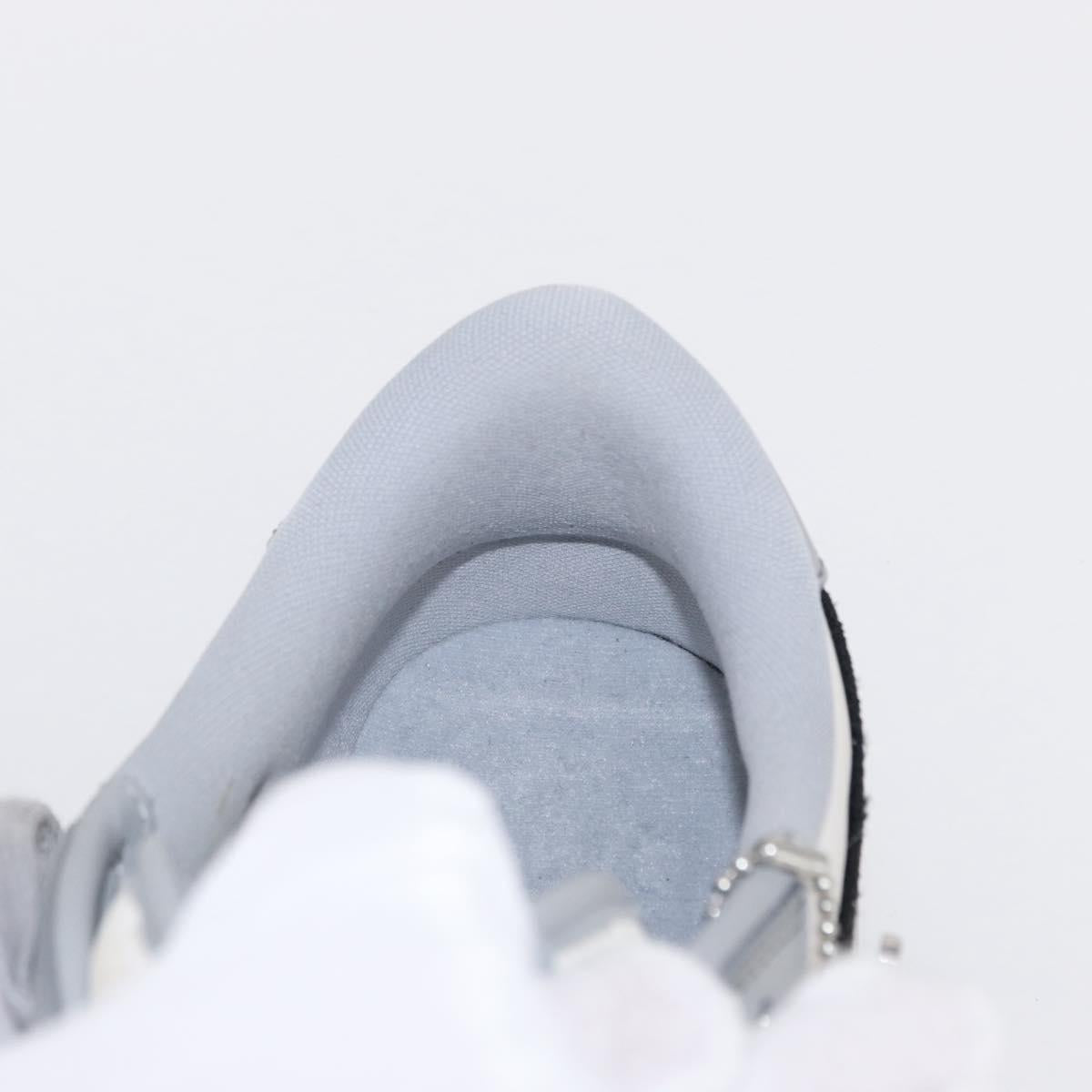 Christian Dior Trotter Air Dior Air Jordan 1 Low OG Sneakers Gray Auth 156693SM