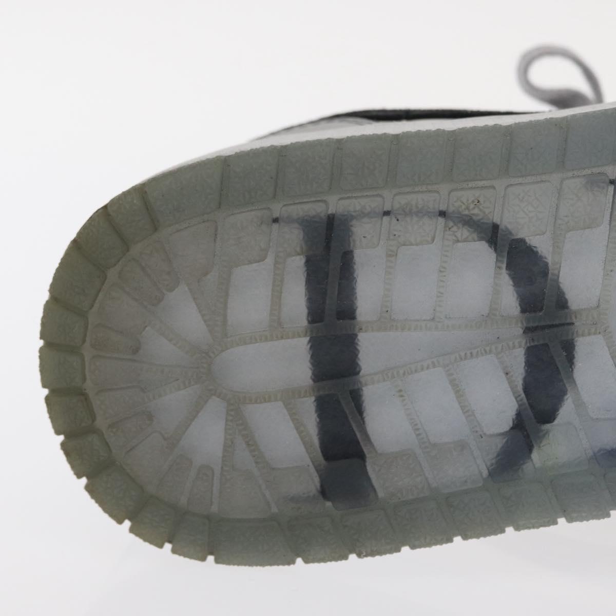 Christian Dior Trotter Air Dior Air Jordan 1 Low OG Sneakers Gray Auth 156693SM