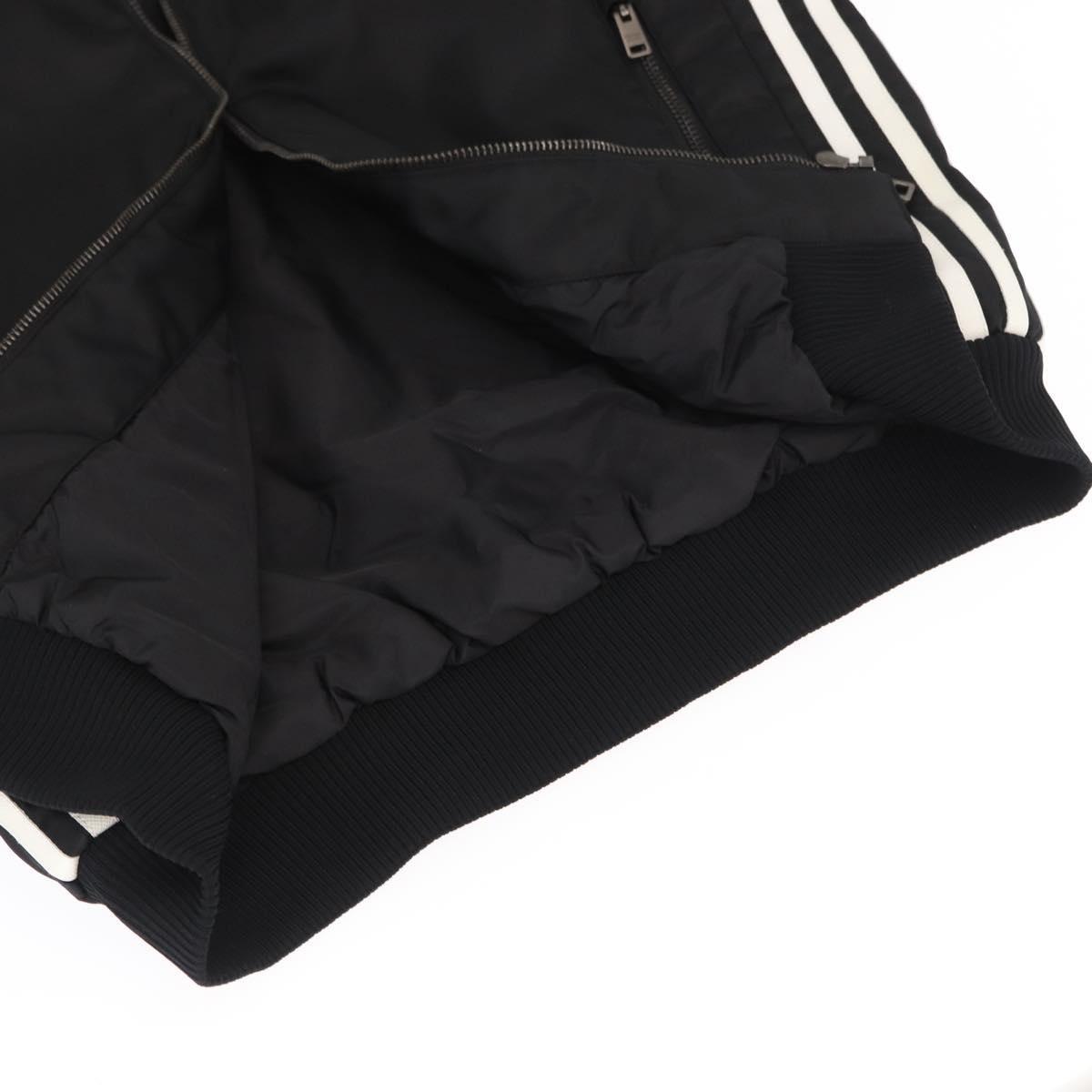 PRADA Adidas Collaboration Size 44 RE-NYLON Track jacket Black Auth 156694SM