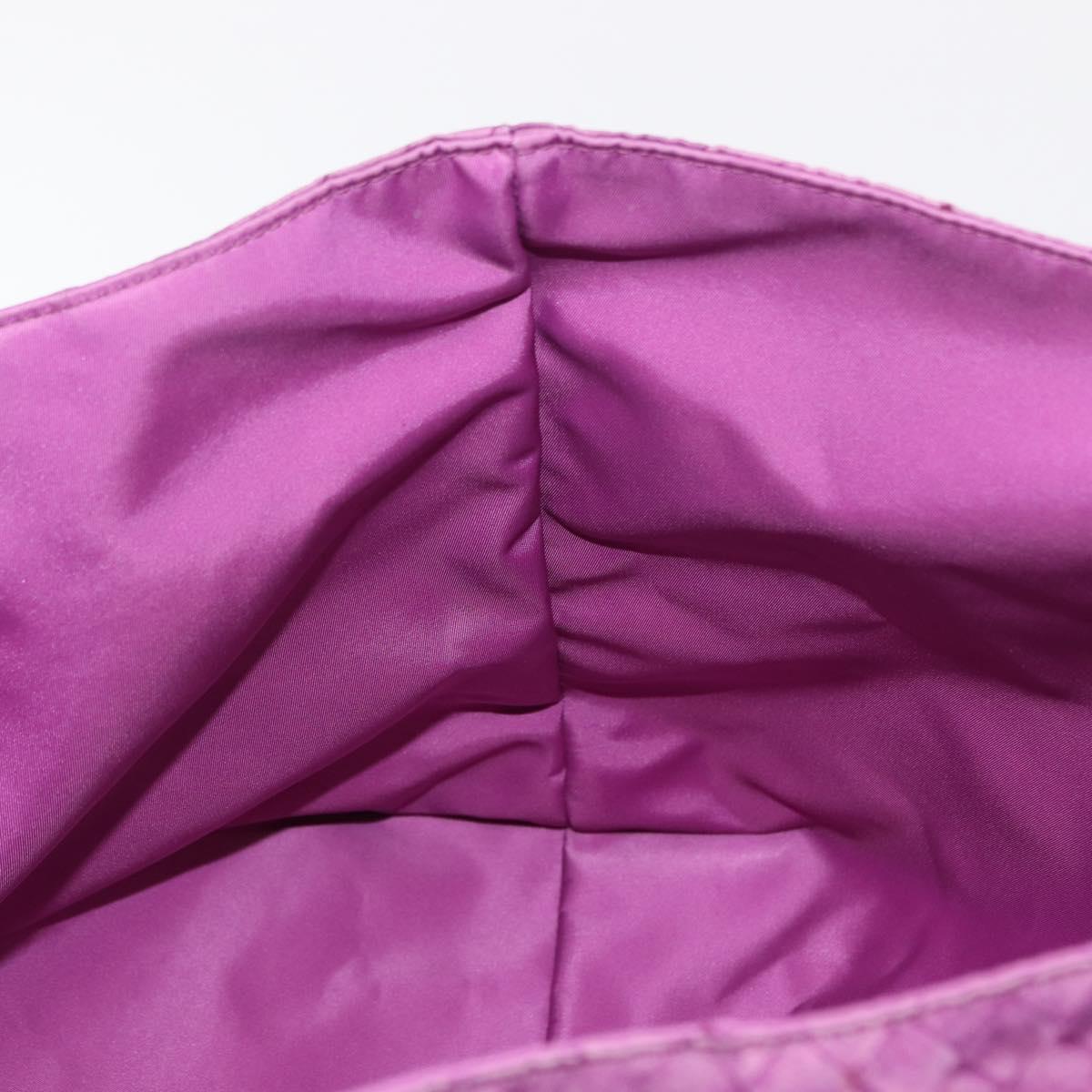 BOTTEGA VENETA Tote Bag Nylon Purple Auth 156732