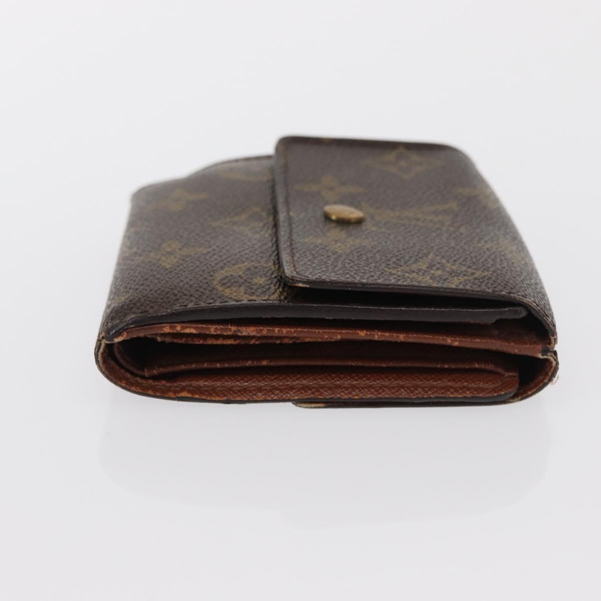 LOUIS VUITTON Monogram Wallet 2 Set LV Auth 156734
