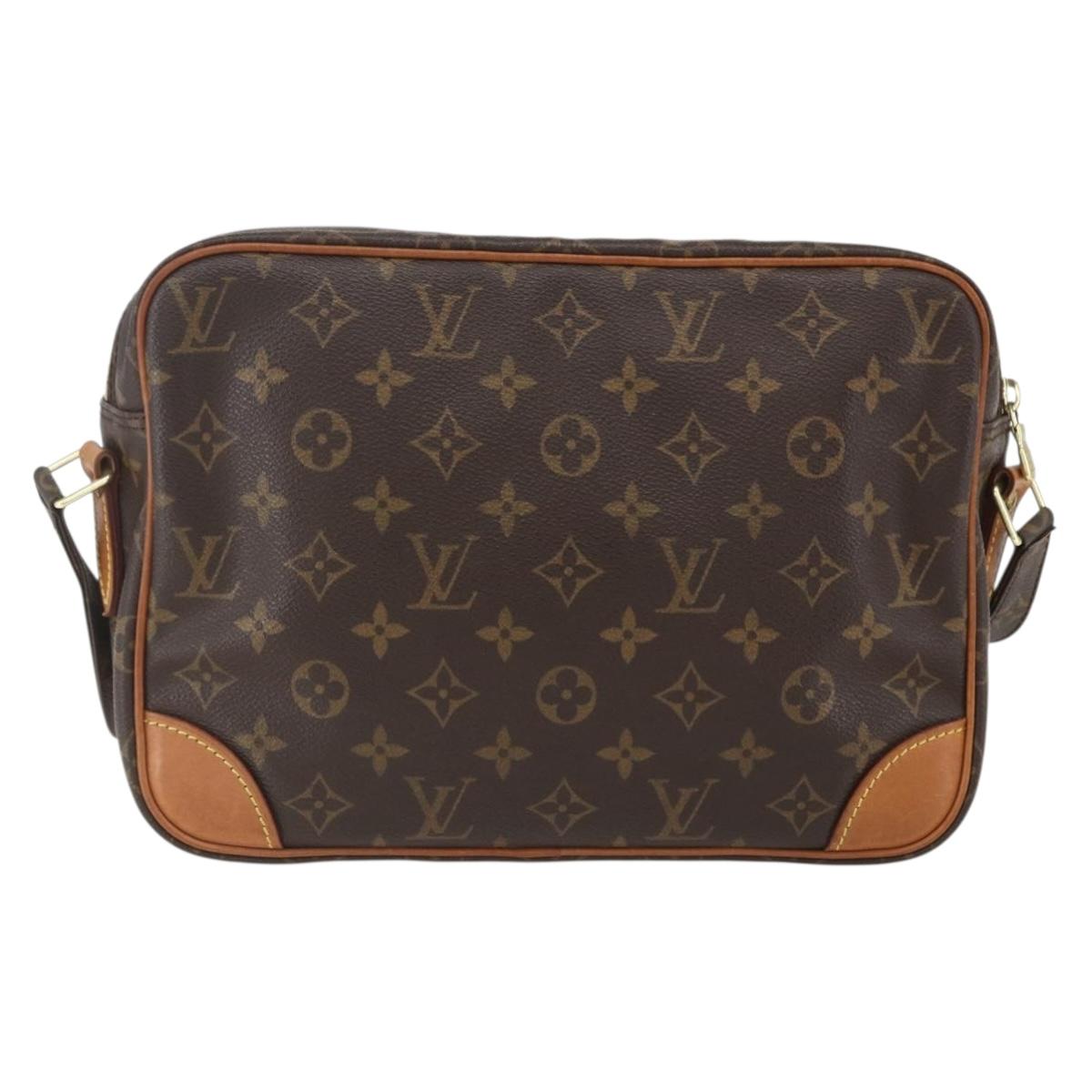 LOUIS VUITTON Monogram Nile Shoulder Bag M45244 LV Auth 156750A
