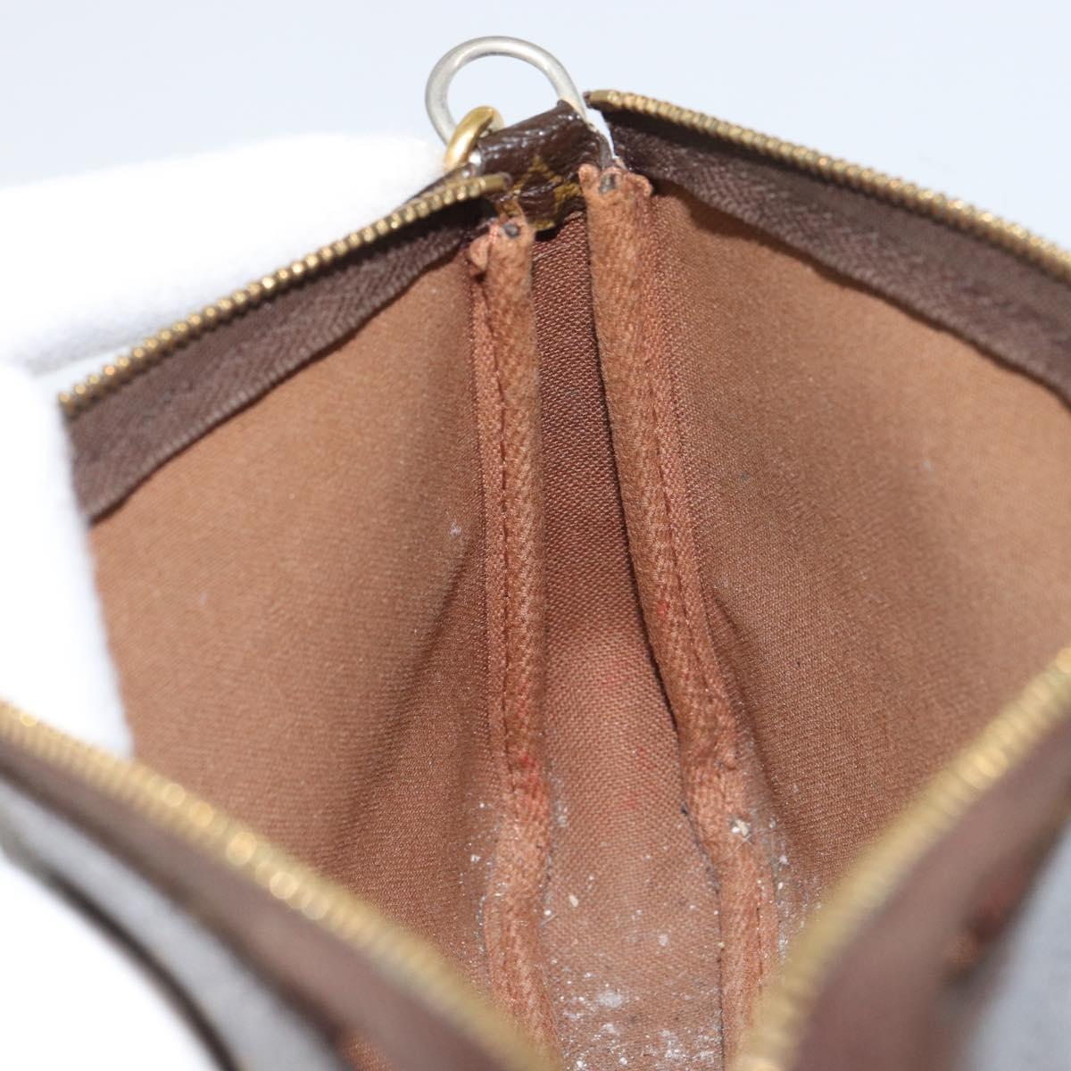 LOUIS VUITTON Monogram Pochette Accessoires Pouch M51980 LV Auth 156752