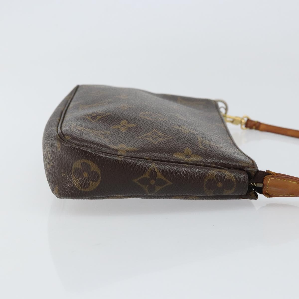 LOUIS VUITTON Monogram Pochette Accessoires Pouch M51980 LV Auth 156752