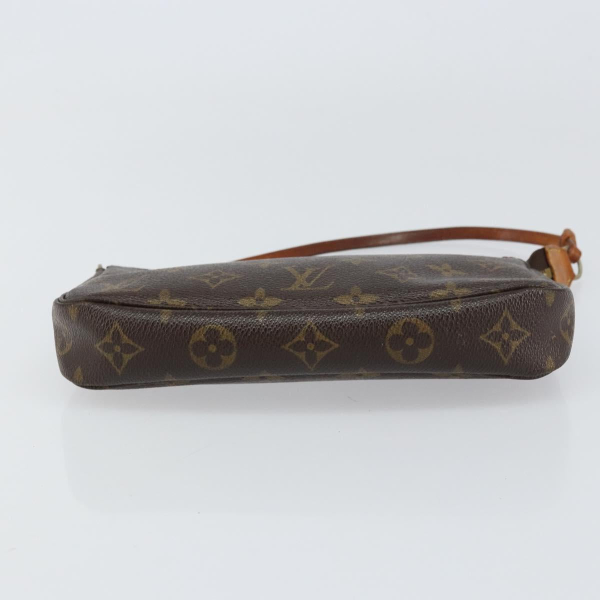 LOUIS VUITTON Monogram Pochette Accessoires Pouch M51980 LV Auth 156752