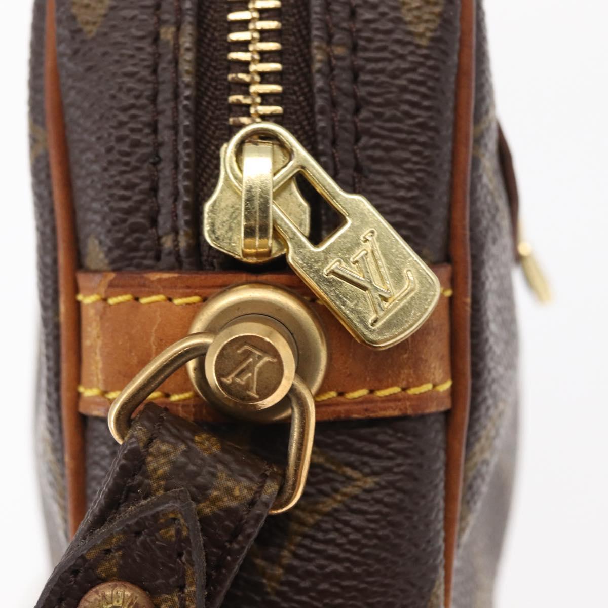 LOUIS VUITTON Monogram Marly Dragonne GM Clutch Bag M51825 LV Auth 156756