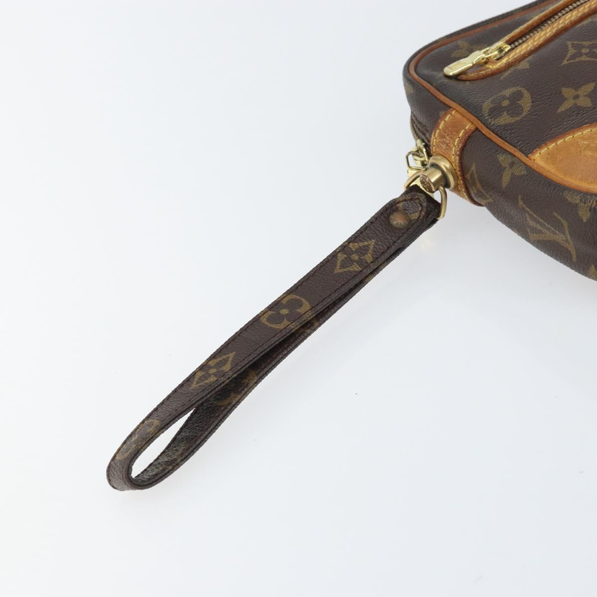 LOUIS VUITTON Monogram Marly Dragonne GM Clutch Bag M51825 LV Auth 156758