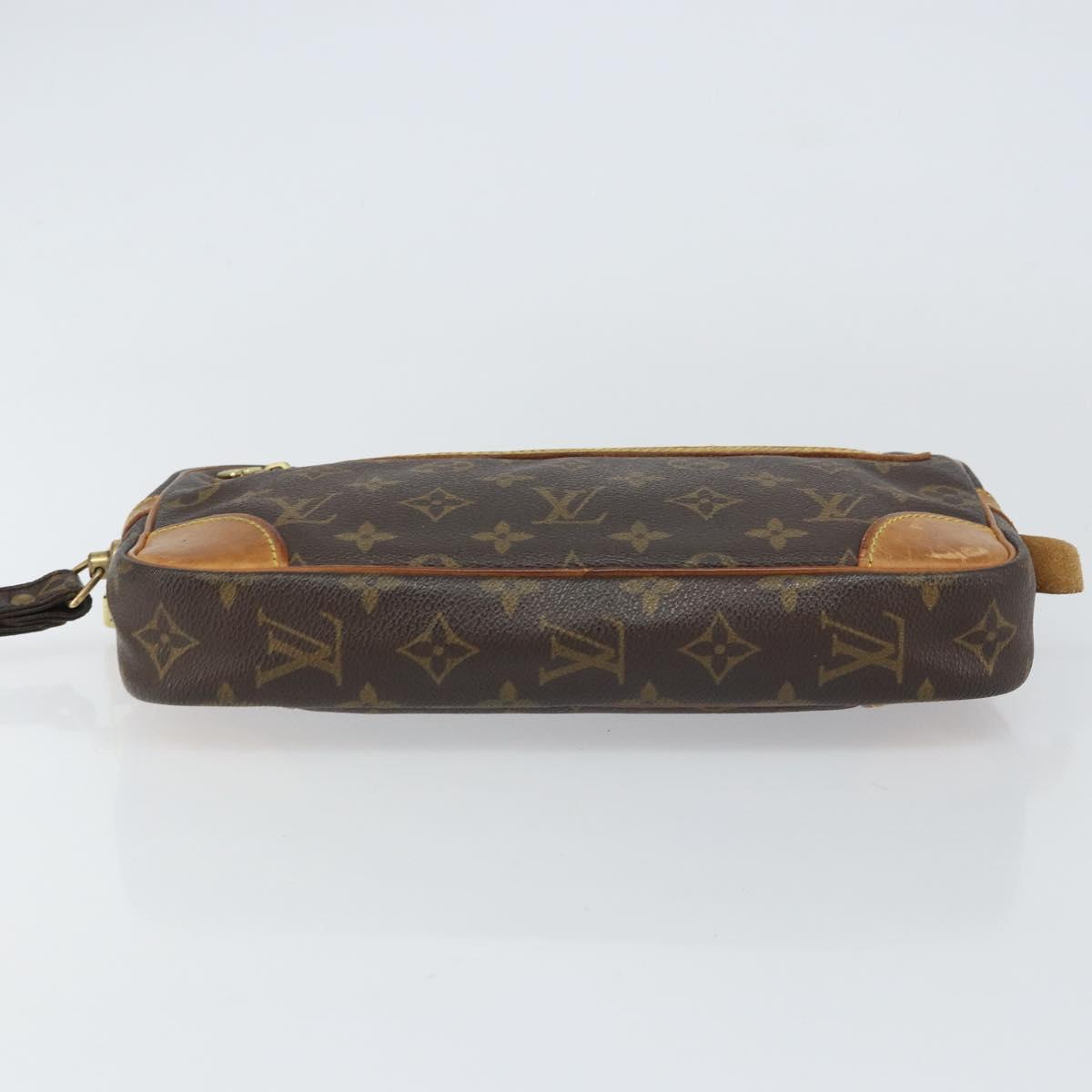 LOUIS VUITTON Monogram Marly Dragonne GM Clutch Bag M51825 LV Auth 156758