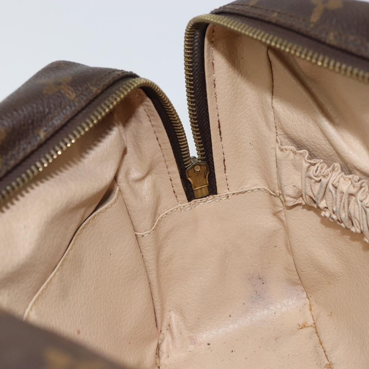 LOUIS VUITTON Monogram Trousse Toilette 28 Clutch Bag M47522 LV Auth 156761