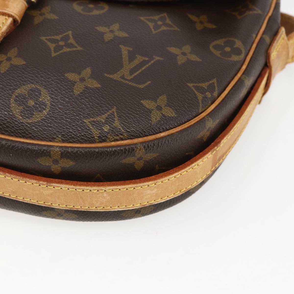 LOUIS VUITTON Monogram Jeune Fille GM Shoulder Bag M51225 LV Auth 156764