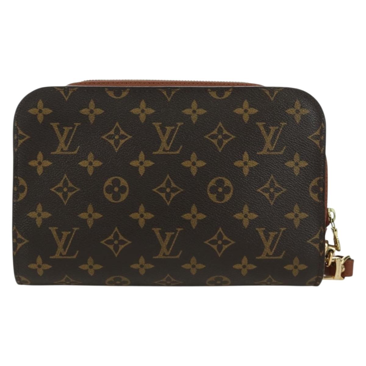 LOUIS VUITTON Monogram Orsay Clutch Bag M51790 LV Auth 156765