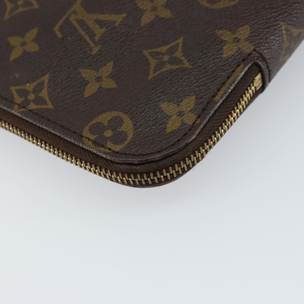 LOUIS VUITTON Monogram Posh Documents Briefcase M53457 LV Auth 156767