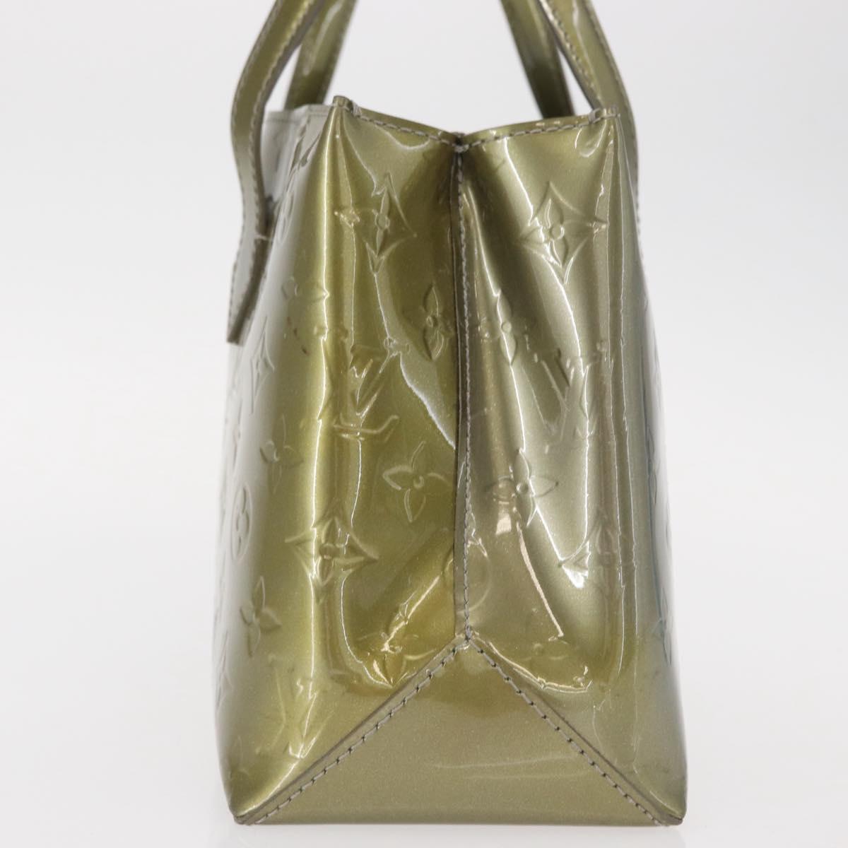 LOUIS VUITTON Monogram Vernis Wilshire PM Bag Gris Art Deco M91627 Auth 156778